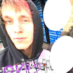 OVALS (her eyes were spinning out)