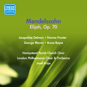 Elijah, Op. 70, MWV A25 (Sung in English):Part II: Aria: O rest in the Lord (Angel)
