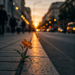 人知れず咲き誇る花