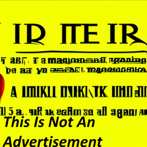 This Is Not An Advertisement