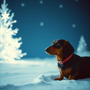 Stille Nacht, Rauhaardackel wacht by @deutscherschlager