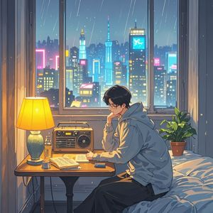 霓虹下的单人房_空白人生