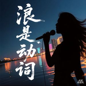 浪是动词