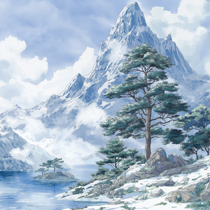 Snow-Buried Tales (Genshin Impact but it's lofi)