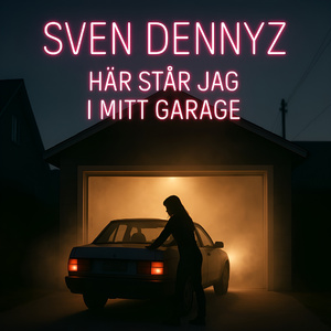 Här står jag i mitt garage