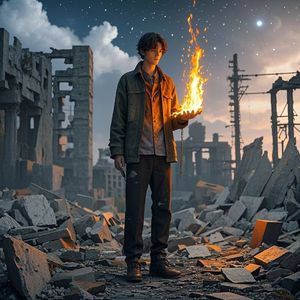 《把夜烧出破晓的焰》