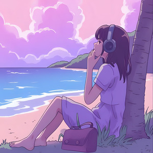 Sunset Study at the Coffee Table