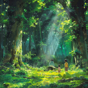 どこかの森で命が息吹く