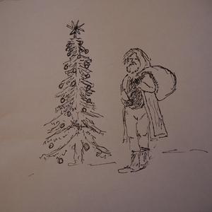 Joulupuu on rakennettu