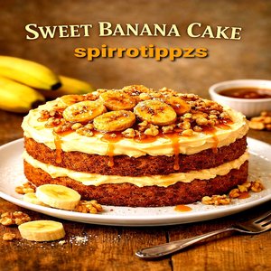 Sweet Banana Cake