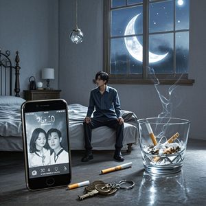 烟灰缸里的月亮