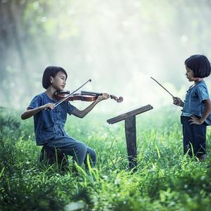 Fresh though jungle mood Thai traditional music