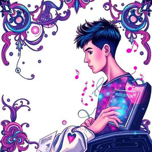 창문넘어 흩날리는 별