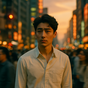 人潮中央  In the Crowd by kaixin992025