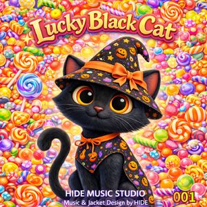 Lucky Black Cat 001
