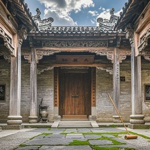 祠堂的时光-郭细凤