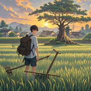 田埂上的风