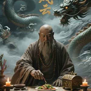 泥菩薩  算天算地，難算己。 by 林原惠