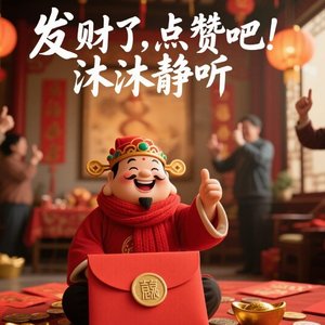 发财了点赞吧