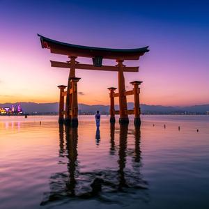 Itsukushima Shrine Twilight City Pop