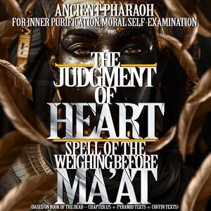The Judgment of the Heart – Spell of the Weighing Before Ma’at Ancient pharaoh Spell for Inner purification, moral self-examination, and symbolic redemption of the soul