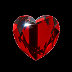 Chromowane serduszka