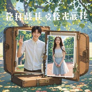 像素里的我们-一湖月色