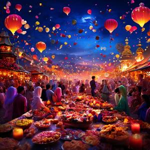 Frohes Eid (Islamischer Pop, Frieden & Verständnis, KI-unterstützt)