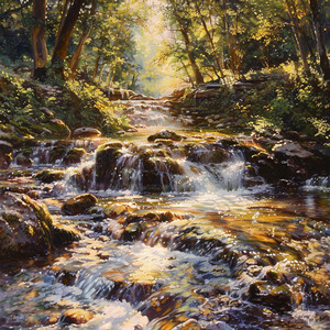 Las Aguas Tranquilas Abrazan La Contemplación Silenciosa