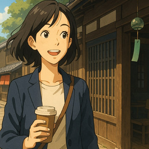 金色の草原 - 奈良町の穏やかな午後