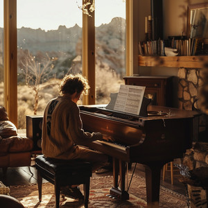 Melodías De Piano En La Elegía Estrellada