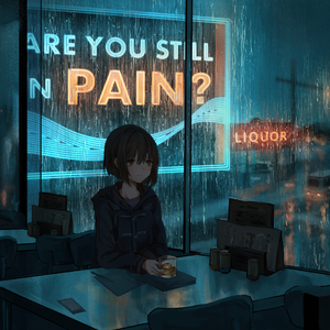 窗外有雨，仅仅片刻