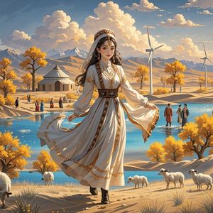 天山脚下的风_羽雨