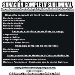 Sana el Apego Inseguro, Evitativo, Ansioso y Desorganizado y desarrolla APEGO SEGURO