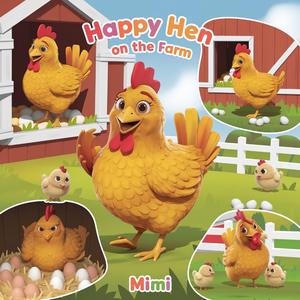 Happy Hen on the Farm
