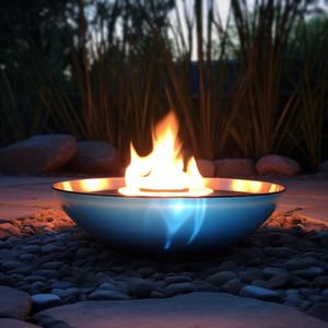 Firelight Serenity with Himalayan Bowls