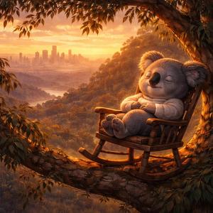 Rocking Chair Koala Dreams