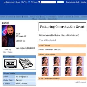 MySpace (feat. Omeretta the Great)