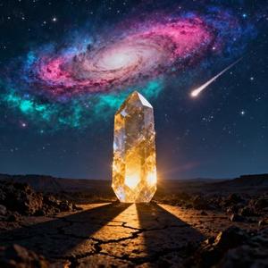 夜空的流星