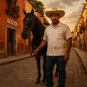 Carlos Manzo y su sombrero