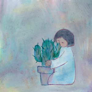 선인장을 끌어안고