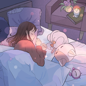 目覚まし時計(かりむぎRADIO NEO 3「睡眠」)