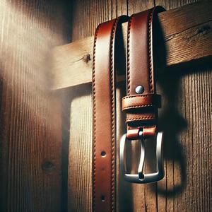 Daddys Belt Made Me Bust