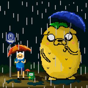 Adventure Time but it's lofi hiphop