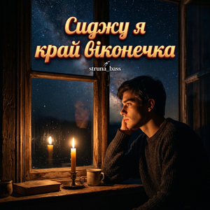 Сиджу я край віконечка
