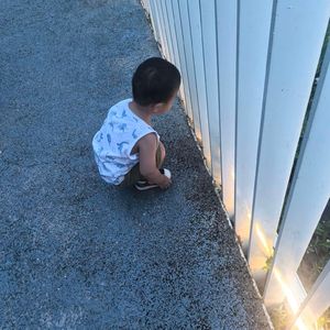 没有爸爸的孩子要勇敢