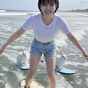 サーフィンU.S.A.(うさ) by az_uki