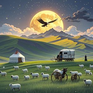 乌兰巴托的夜晚