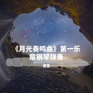 《月光奏鸣曲》第一乐章钢琴弹奏