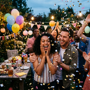 Überraschungsfeier Vibes